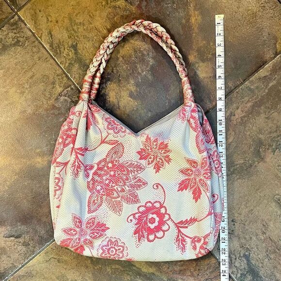 Old Navy Floral Hobo Shoulder Sling Bag Purse - Picture 3 of 9